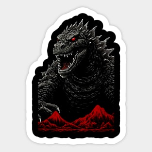 Godzilla 7 Sticker